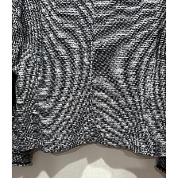 j. Jill Midnight Boucle Tweed Jacket, Large - Picture 9 of 13